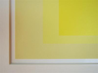 Josef ALBERS (d’après) - Hommage au Carré, 1964 - Sérigraphie en couleurs 2