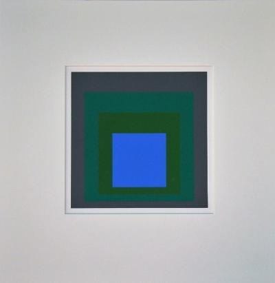 Josef ALBERS (d'après) - Hommage au Carré, 1973 - Sérigraphie en couleurs 2
