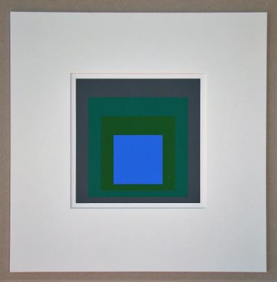 Josef ALBERS (d'après) - Hommage au Carré, 1973 - Sérigraphie en couleurs 2