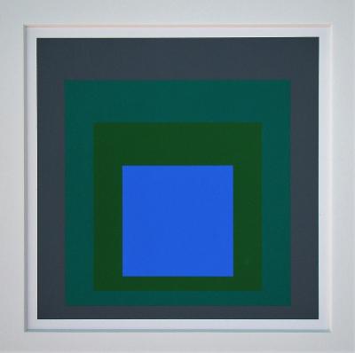 Josef ALBERS (d'après) - Hommage au Carré, 1973 - Sérigraphie en couleurs 2
