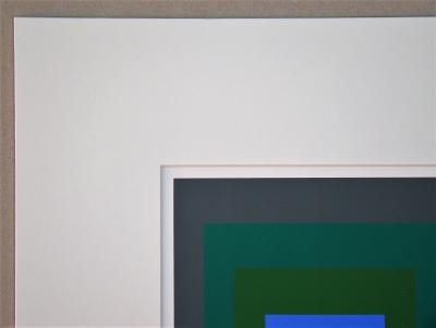 Josef ALBERS (d'après) - Hommage au Carré, 1973 - Sérigraphie en couleurs 2