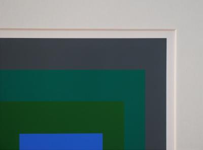 Josef ALBERS (d'après) - Hommage au Carré, 1973 - Sérigraphie en couleurs 2