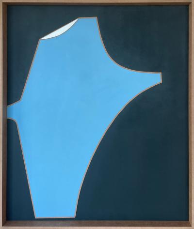 Pierre Malbec - Figure NY, 2022 - Peinture sur bois 2