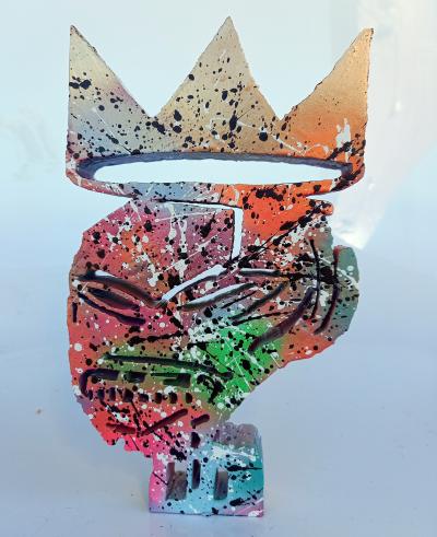 SPACO -  king Basquiat , 2022 - Sculpture 2
