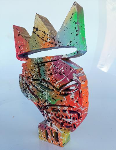SPACO -  king Basquiat , 2022 - Sculpture 2
