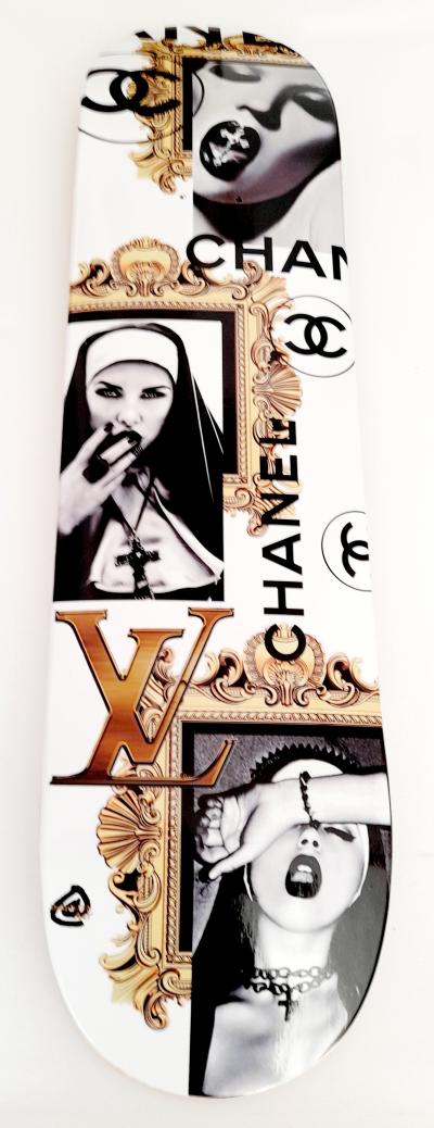 Delph@IN - Skateboard - Chanel & LV religion 2