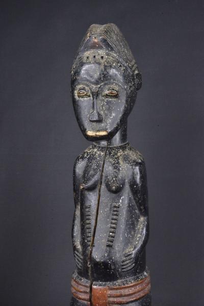 Côte d’Ivoire - Statue de reine Baoulé milieu du XXème siècle 2