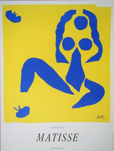 Henri MATISSE (d’après) - La Grenouille, 1988 - Sérigraphie monogrammée 2