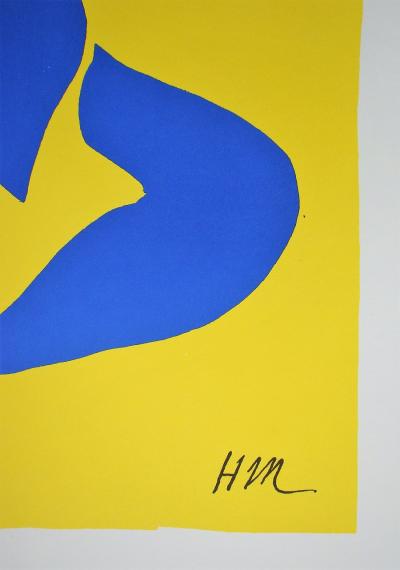 Henri MATISSE (d’après) - La Grenouille, 1988 - Sérigraphie monogrammée 2