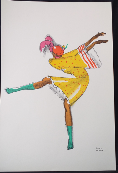 Paul Colin - La tulipe noire 2 - Lithographie 2