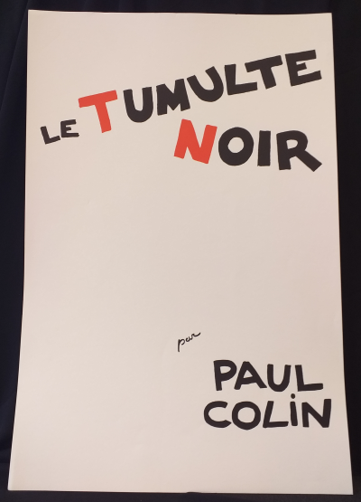 PAUL COLIN  - LE TUMULTE NOIR 2
