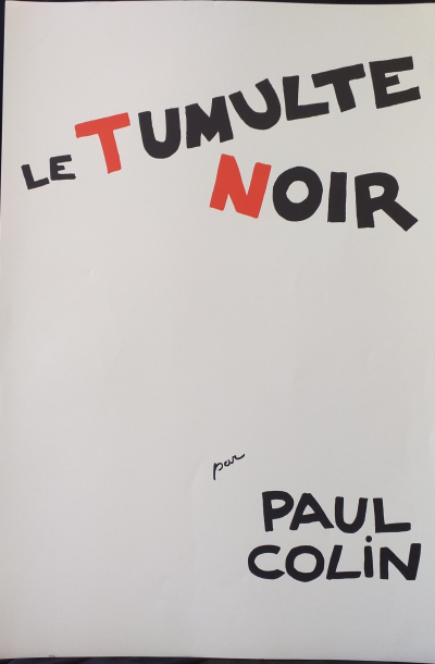PAUL COLIN - EL TUMULTÓN NEGRO Litografía sobre papel 2
