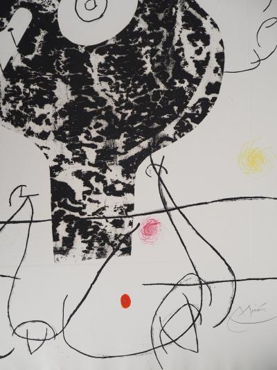 Joan Miro - Cyclope dans les étoiles (Emehpylop) - Gravure originale, Signée 2