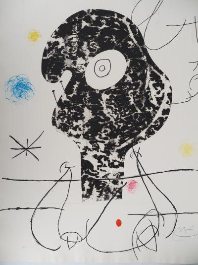 Joan Miro - Cyclope dans les étoiles (Emehpylop) - Gravure originale, Signée 2