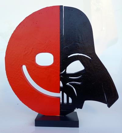 PYB - Smiley Darth Vader, 2022 - Sculpture 2