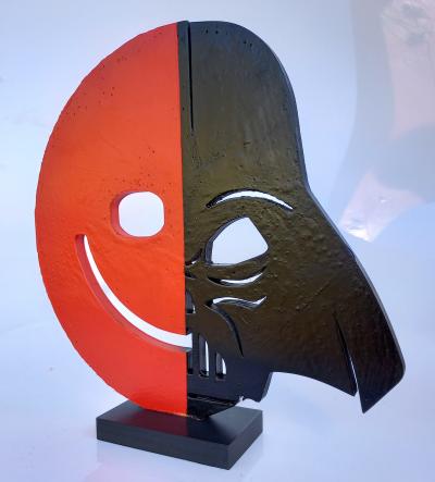 PYB - Smiley Darth Vader, 2022 - Sculpture 2