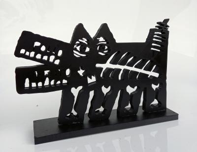 PyB - Dog Haring Basquiat , 2022 - Sculpture 2