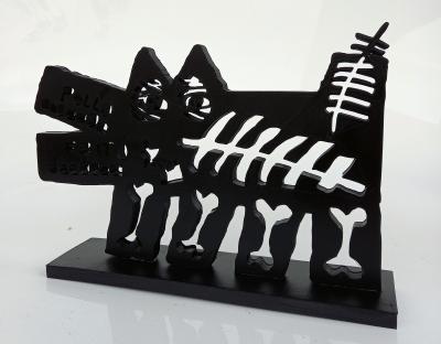 PyB - Dog Haring Basquiat , 2022 - Sculpture 2