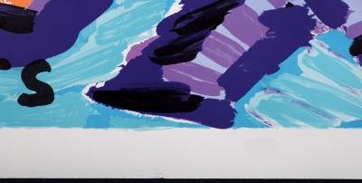 Karel APPEL - Chats, 1978 - Grande lithographie sur papier. 2