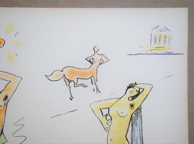 Jean COCTEAU - Orphée et Eurydice, 1950 - Lithographie originale signée 2