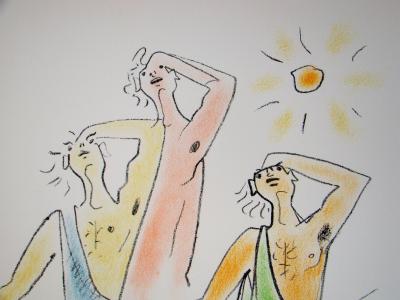 Jean COCTEAU - Orphée et Eurydice, 1950 - Lithographie originale signée 2