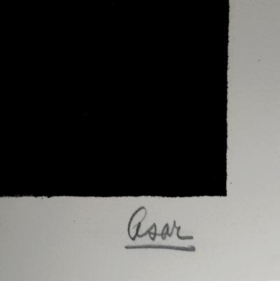 César BALDACCINI - Composition, 1963 - Original lithograph (Hand-signed & numbered!) 2
