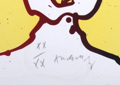 Pierre ALECHINSKY - Rien, 1971 - Original color lithograph on Vélin Arches paper - Hand-signed & numbered 2