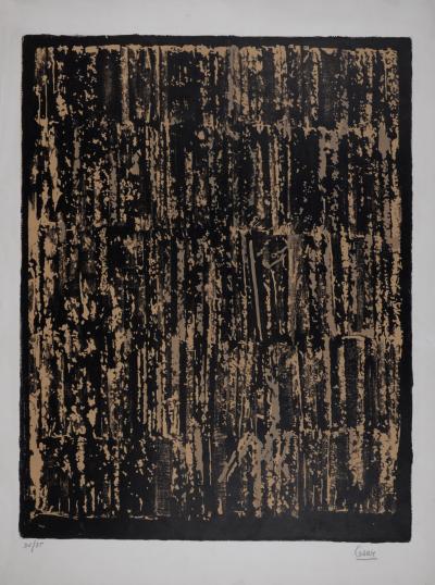 CESAR - Arrachage, c. 1962  Original lithograph on Arches paper - Hand-signed & numbered 2
