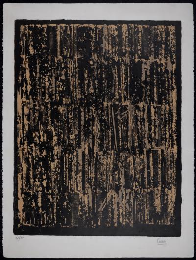 CESAR - Arrachage, c. 1962  Original lithograph on Arches paper - Hand-signed & numbered 2