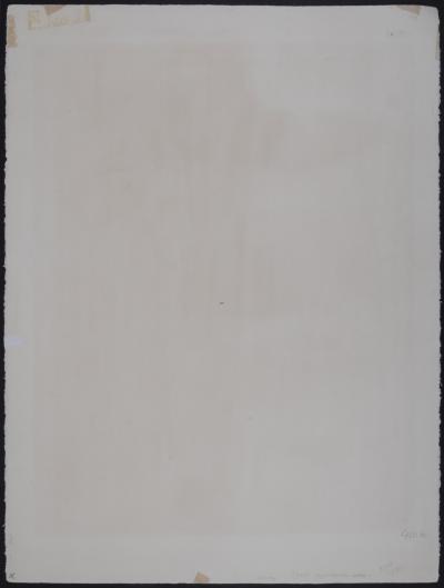 CESAR - Arrachage, c. 1962  Original lithograph on Arches paper - Hand-signed & numbered 2