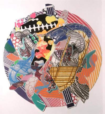 Frank STELLA - Jundapur from Imaginary Places II - 1996 2