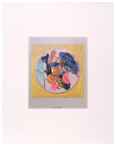 Frank STELLA - Egyplosif Relief, 1996 - Lithographie et impression offset sur papier 2
