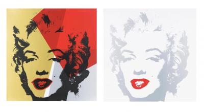 Andy WaRHOL (d’après) - Golden Marilyn Portfolio - 10 sérigraphies couleur 2