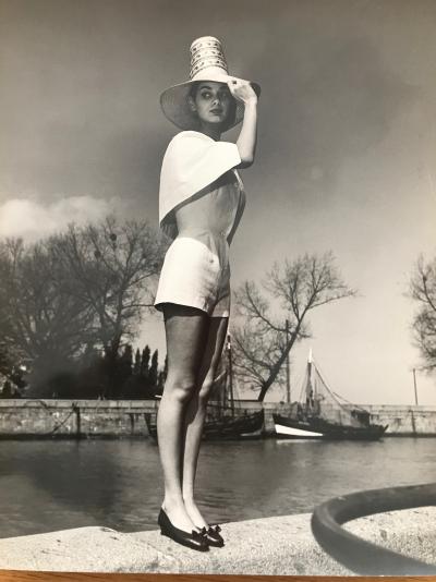 Pierre boulat - Prêt à porter 1955 - Tirage argentique vintage