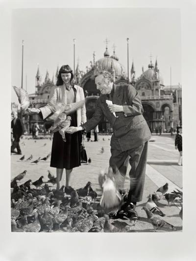 Marc Chagall à Venise, 1948 - Tirage argentique 2