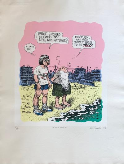 Robert Crumb - Mr Natural, 1992 - Sérigraphie 2