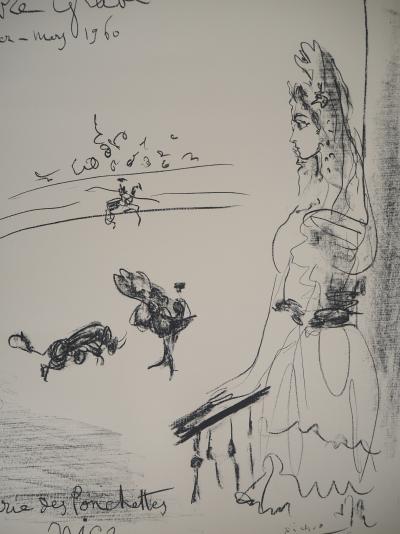Pablo Picasso - La femme du Torero - Lithographie originale, signée 2