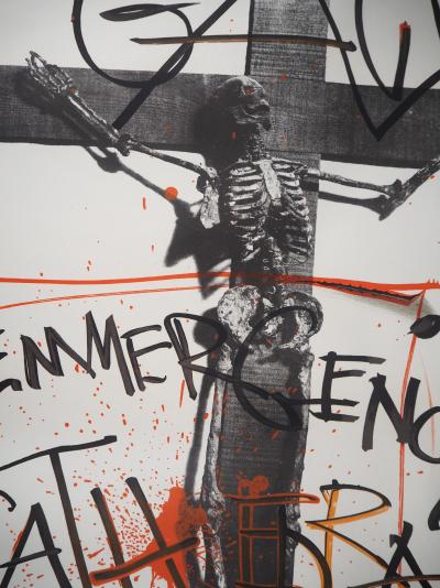 Salvador Dali - Emmergency Cathedrale : Gaudi, 1970 - Lithographie signée 2