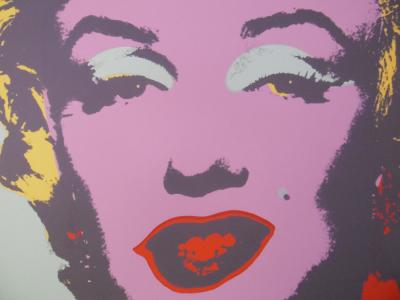 Andy WARHOL (d’après) - Marilyn Portfolio - 10 sérigraphies couleur 2