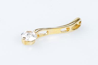 Pendentif en or jaune 18 carats 2