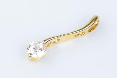 Pendentif en or jaune 18 carats 2
