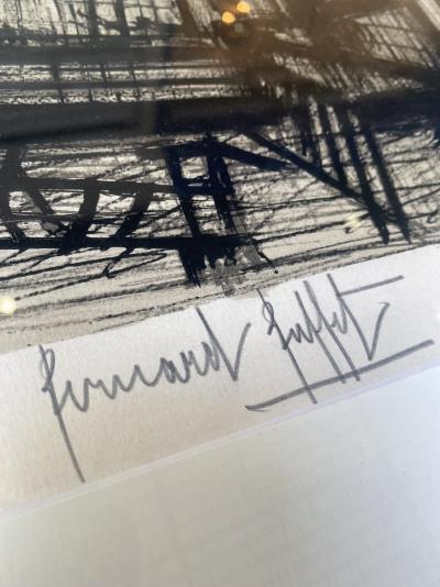 Bernard Buffet - Dans la Montagne    Lithographie signée et numerotée  1990 2