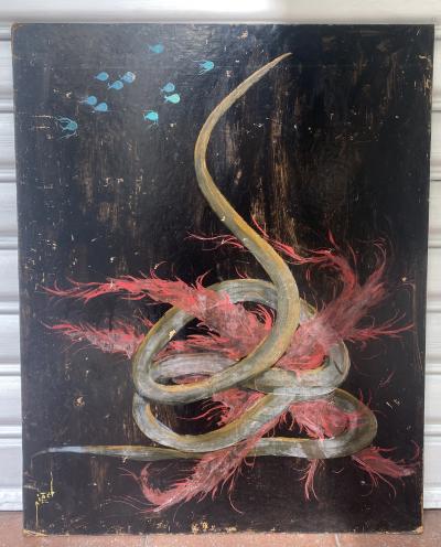 Pierre Piget - Composition - Huile sur isorel 2