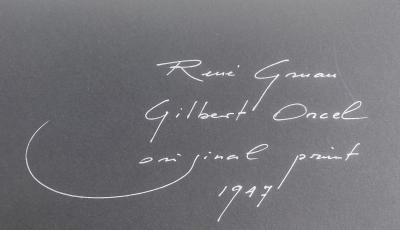 René Gruau - Illustration de mode pour Gilbert Orcel 2