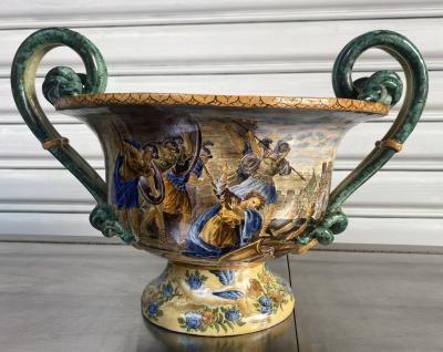 Vase majolica 2