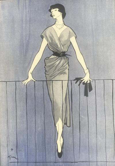 René Gruau - Illustration de mode  pour Marcel Rochas 2