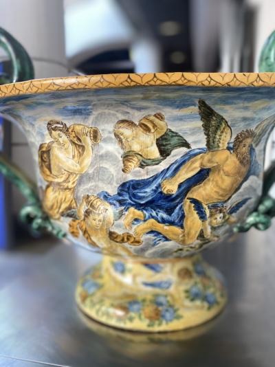 Vase majolica 2