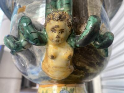 Vase majolica 2