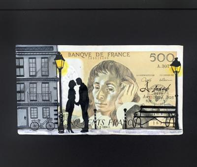Cisco - Tonight's, 2024 - Acrylique sur billet 2