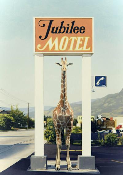 Mr Strange - Jubilee Motel - 2020 - Photomanipulation sur papier Hanhemühle. 2